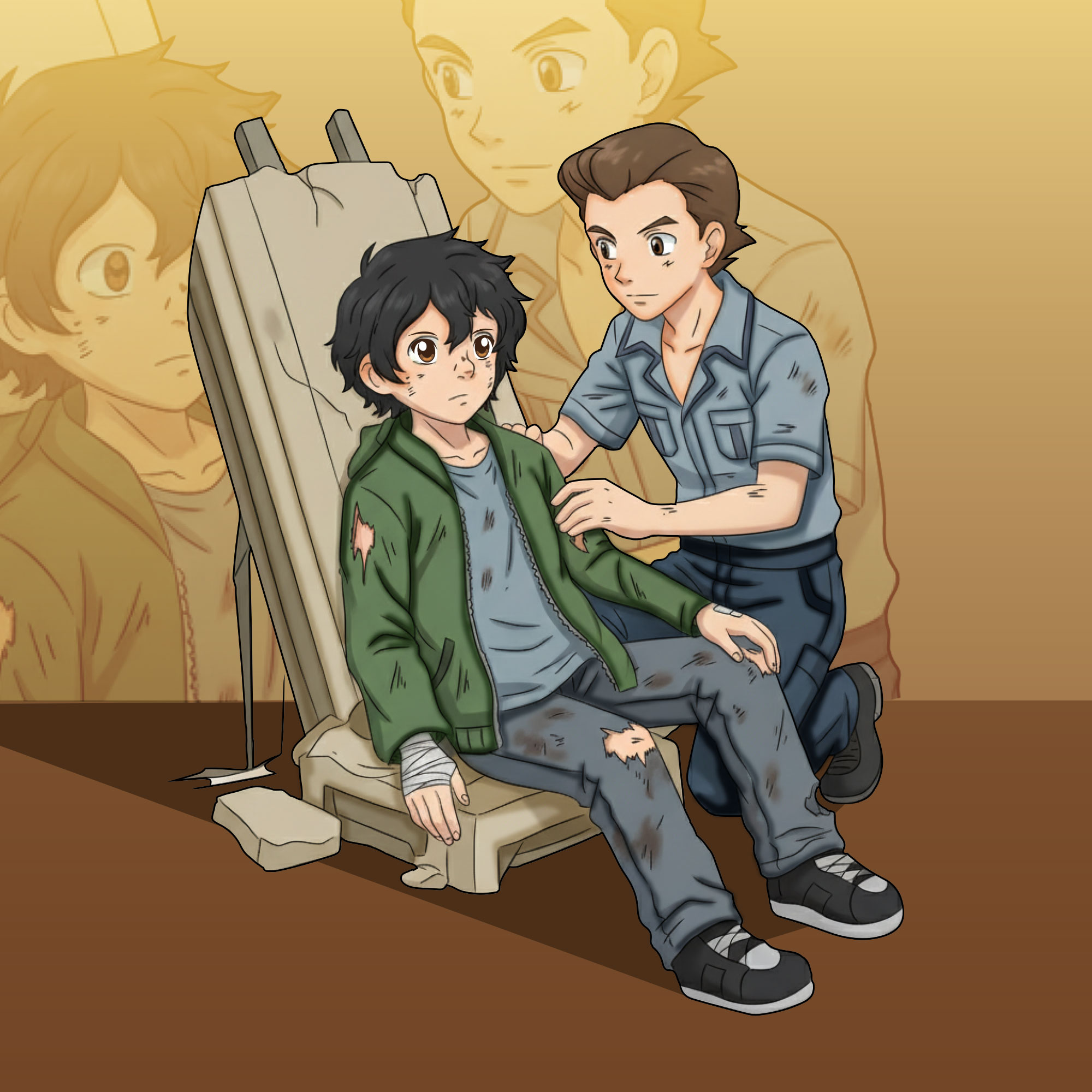 Scene Illustration And Penals
